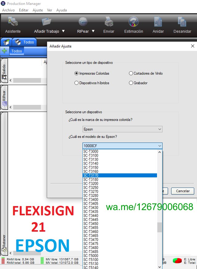 Software rip flexisign , corte e impresion, cadlink, acrorip, onyx.  FULL,  ILIMITADO , permanente